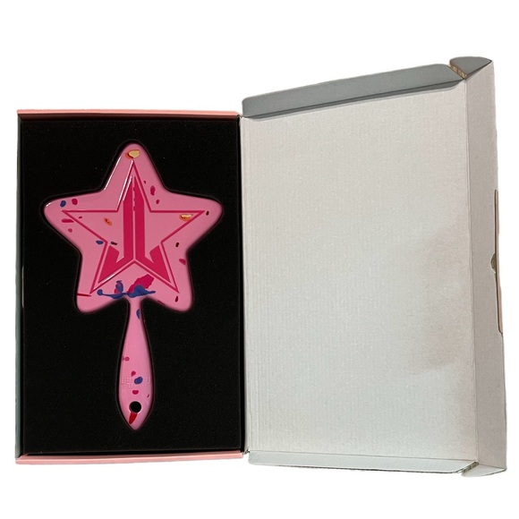 Jeffree Star Iconic Large Hand Mirror in “Pink Jawbreaker” - Picture 5 of 5